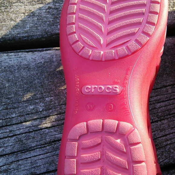 Crocs Pink Jelly Adrina Mini Wedge Sandals - Picture 4 of 7